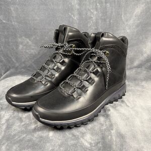 Cole Haan Men's Black Zerogrand Explore Hiking Boots Size 9M Model C28489